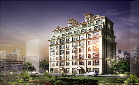 서울 삼성동 범화빌라 재건축사업 조감도<신동아건설 제공>